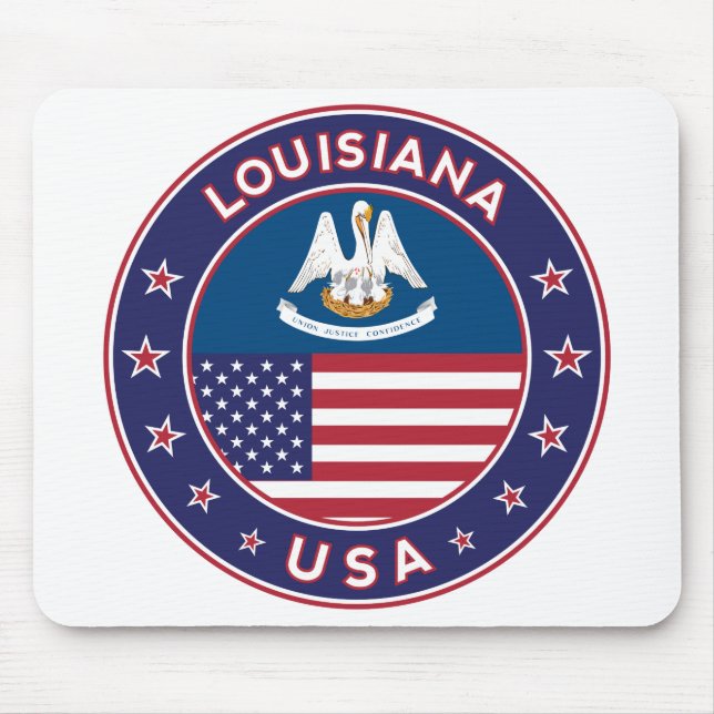 Tapis De Souris Louisiane (Devant)