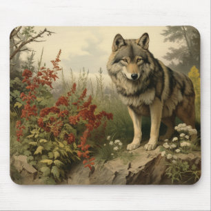 Tapis De Souris Loup À Glen Mousepad