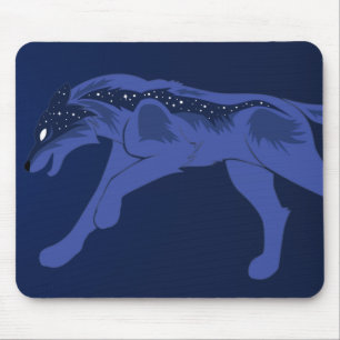 Tapis De Souris Loup de nuit