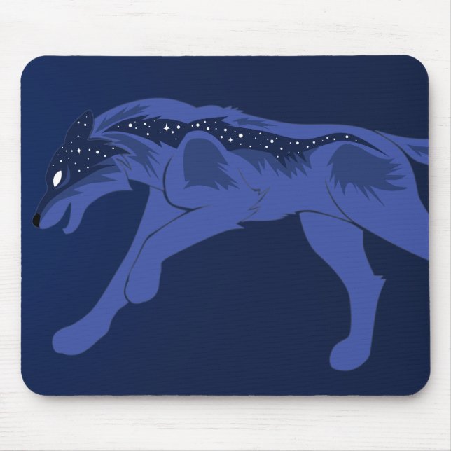 Tapis De Souris Loup de nuit (Devant)