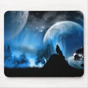 Tapis De Souris Loup d'hiver