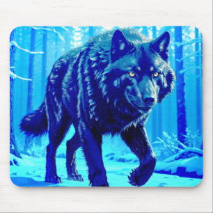 Tapis De Souris Loup givre