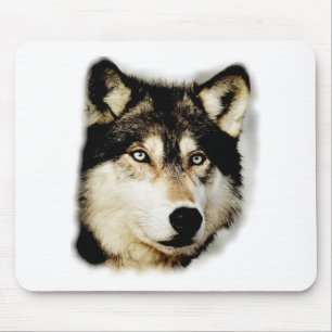 Tapis De Souris Loup motivationnel unique