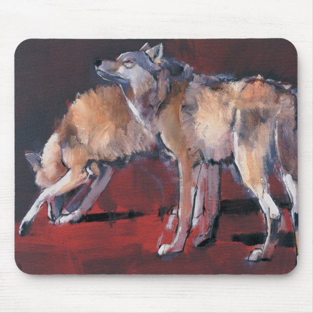 Tapis De Souris Loups 2001 (Devant)