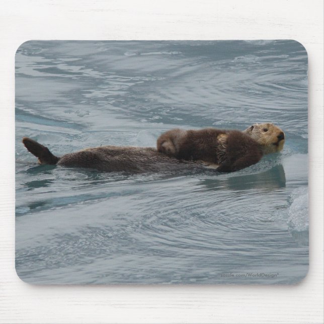 Tapis De Souris Loutre de mer (Devant)