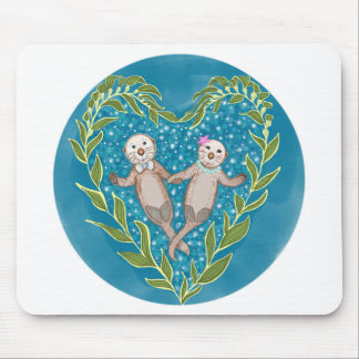 Tapis De Souris Loutres mignonnes