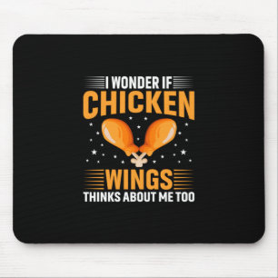 Tapis De Souris Louvain de poulet Aile de poulet