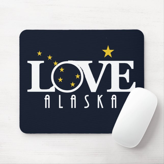 Tapis De Souris LOVE Alaska (Avec souris)