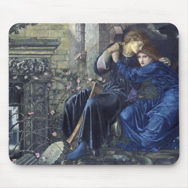 Tapis De Souris Love Among the Ruins (par Edward Burne-Jones) (Devant)