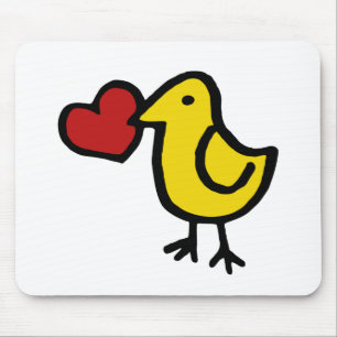 Tapis De Souris Love Bird