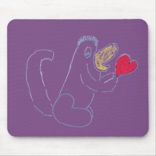 Tapis De Souris Love Bug MousePad