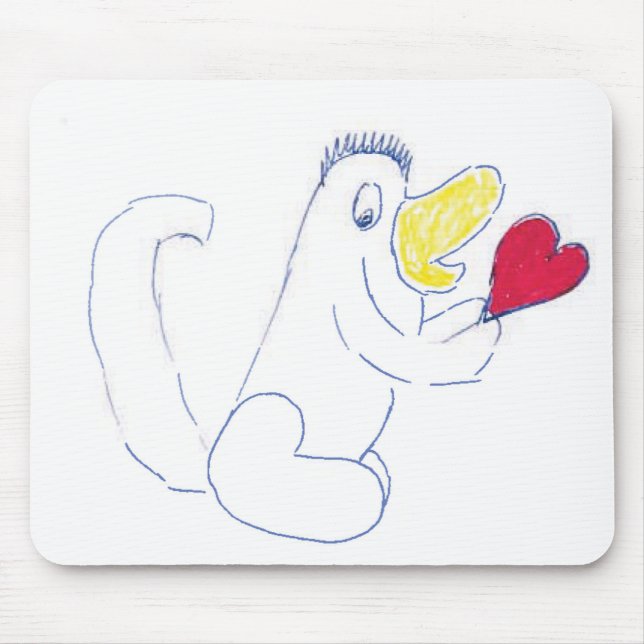 Tapis De Souris Love Bug Mousepad (Devant)