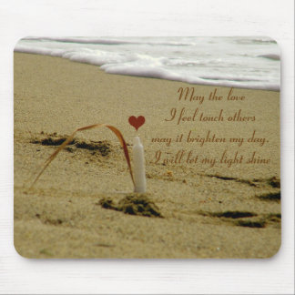 Tapis De Souris Love Candle_