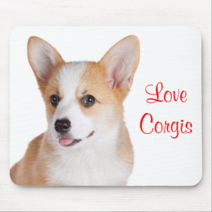 Tapis de souris Love Corgis