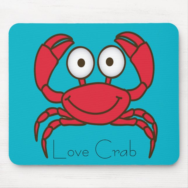 Tapis De Souris Love Crab (Devant)