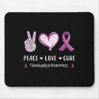 Tapis De Souris Love Cure Fibromyalgie Sensibilisation Hommes Femm
