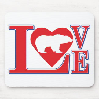 Tapis De Souris Love-Grizzlies