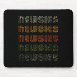 Tapis De Souris Love Heart Newsies Tee Grunge Style Vintage Noir