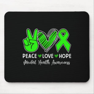 Tapis De Souris Love Hope - Mois de la sensibilisation à la santé
