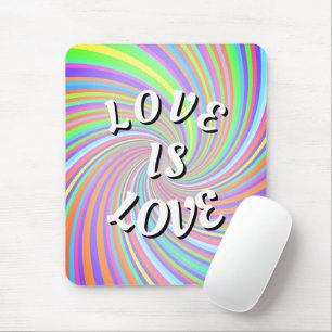 Tapis De Souris Love Is Love Fierté