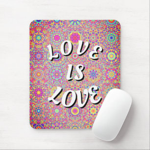 Tapis De Souris Love Is Love Fierté
