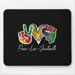 Tapis De Souris Love JunetDix Black Pride Liberté 4 juillet