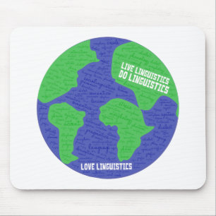 Tapis De Souris Love Linguistique Mousepad