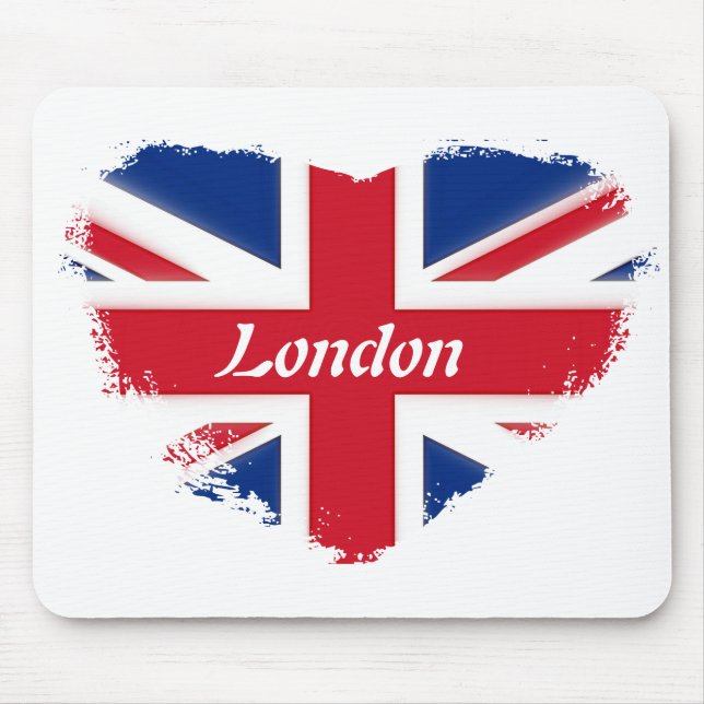 Tapis De Souris Love Londres (Devant)