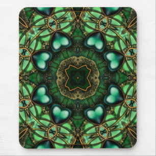 Tapis De Souris Love Mandala Fractalscopes Mousepad