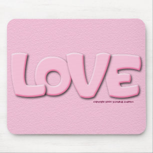 Tapis De Souris Love Mousepad