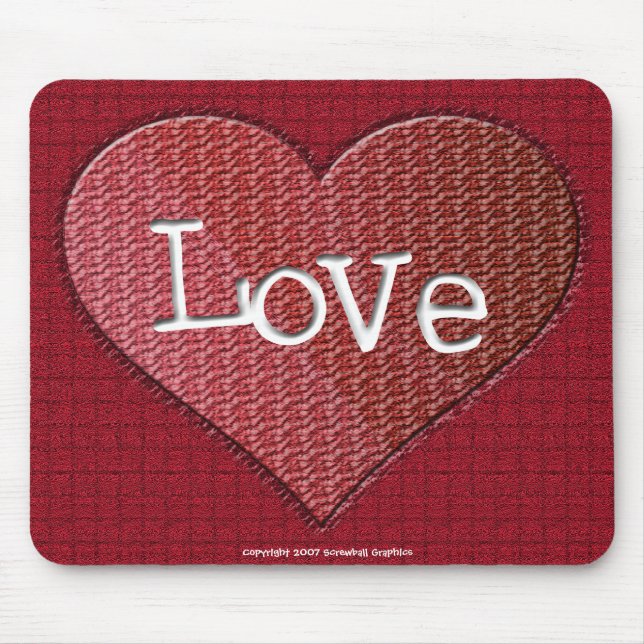 Tapis De Souris Love Mousepad (Devant)