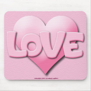 Tapis De Souris Love Mousepad
