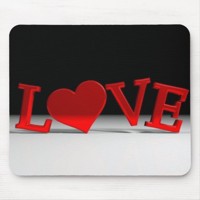 Tapis De Souris Love Pad de souris (Devant)