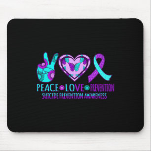 Tapis De Souris Love Prevention Happy Suicide Awareness Graphic
