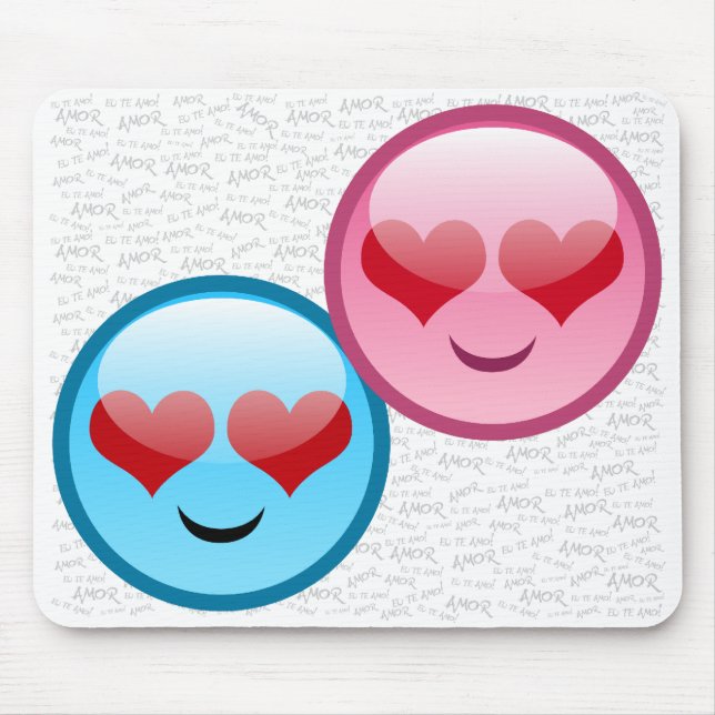 TAPIS DE SOURIS LOVE SMILLE (Devant)