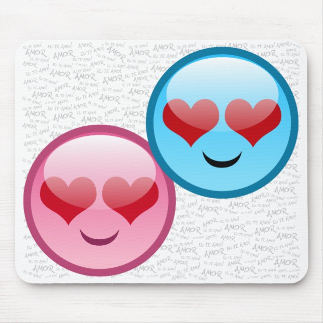 TAPIS DE SOURIS LOVE SMILLE (Devant)