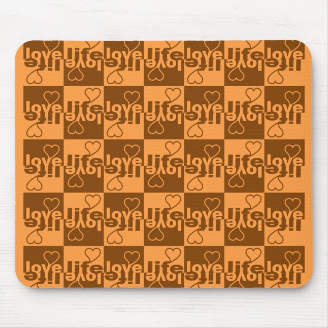 Tapis De Souris Love Vie mousepad (Devant)