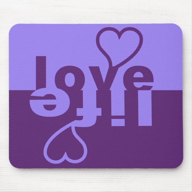 Tapis De Souris Love Vie mousepad (Devant)