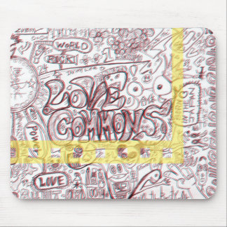 TAPIS DE SOURIS LOVECOMMONS マウスパッド