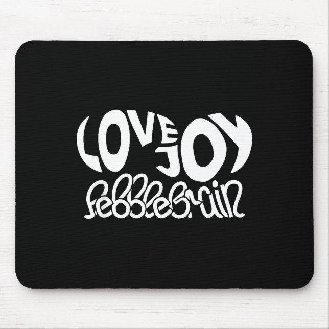 Tapis De Souris Lovejoy Fan Gift Graphic Design Music Lover  (Devant)