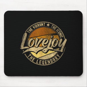 Tapis De Souris Lovejoy Ga _ Géorgie _ Vintage en détresse