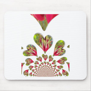 Tapis De Souris Lovely Hearts Humanitarian Day Le monde a besoin d