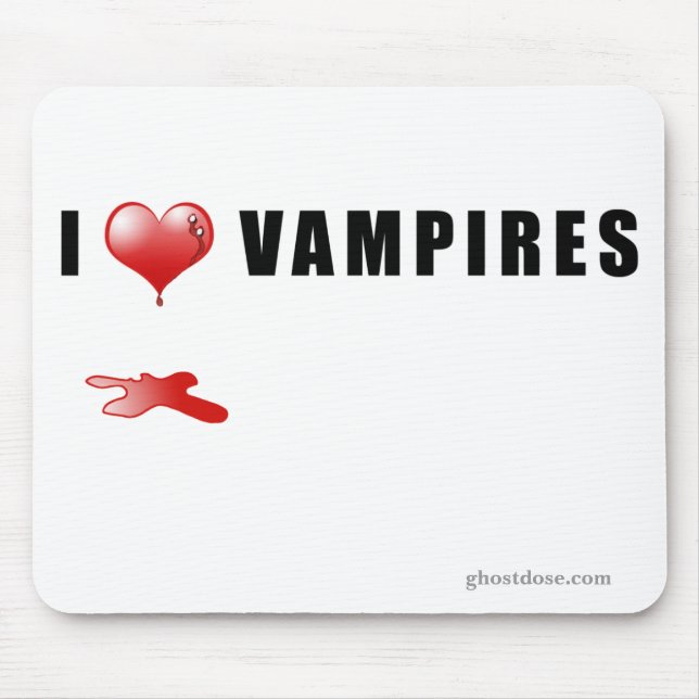 Tapis De Souris LoveVampires MousePad (Devant)