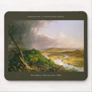 Tapis De Souris L'Oxbow Thomas Cole Fine Art Payscape Peinture