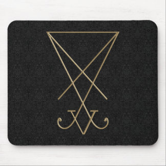 Tapis De Souris Lucifer Alchemy Sigil Gothic