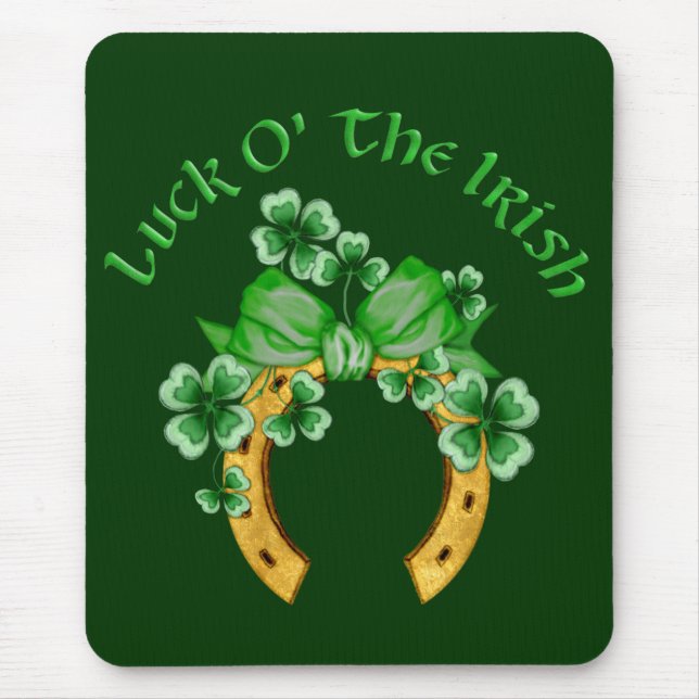 Tapis De Souris Luck O' The Irish (Devant)