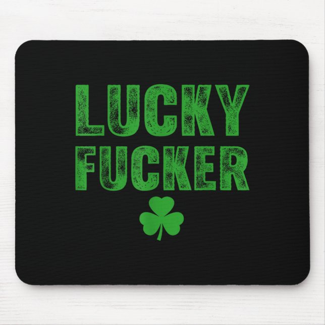 Tapis De Souris Lucky And Lucky Forer St Patricks Day  (Devant)
