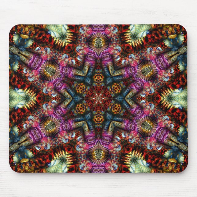 Tapis De Souris Lucky Mandala Star Mousepad (Devant)