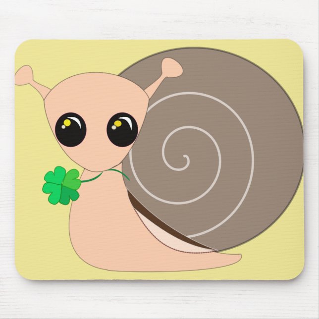 Tapis De Souris Lucky Snail (Devant)