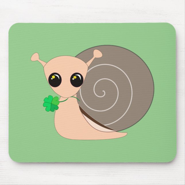 Tapis De Souris Lucky Snail - (Devant)